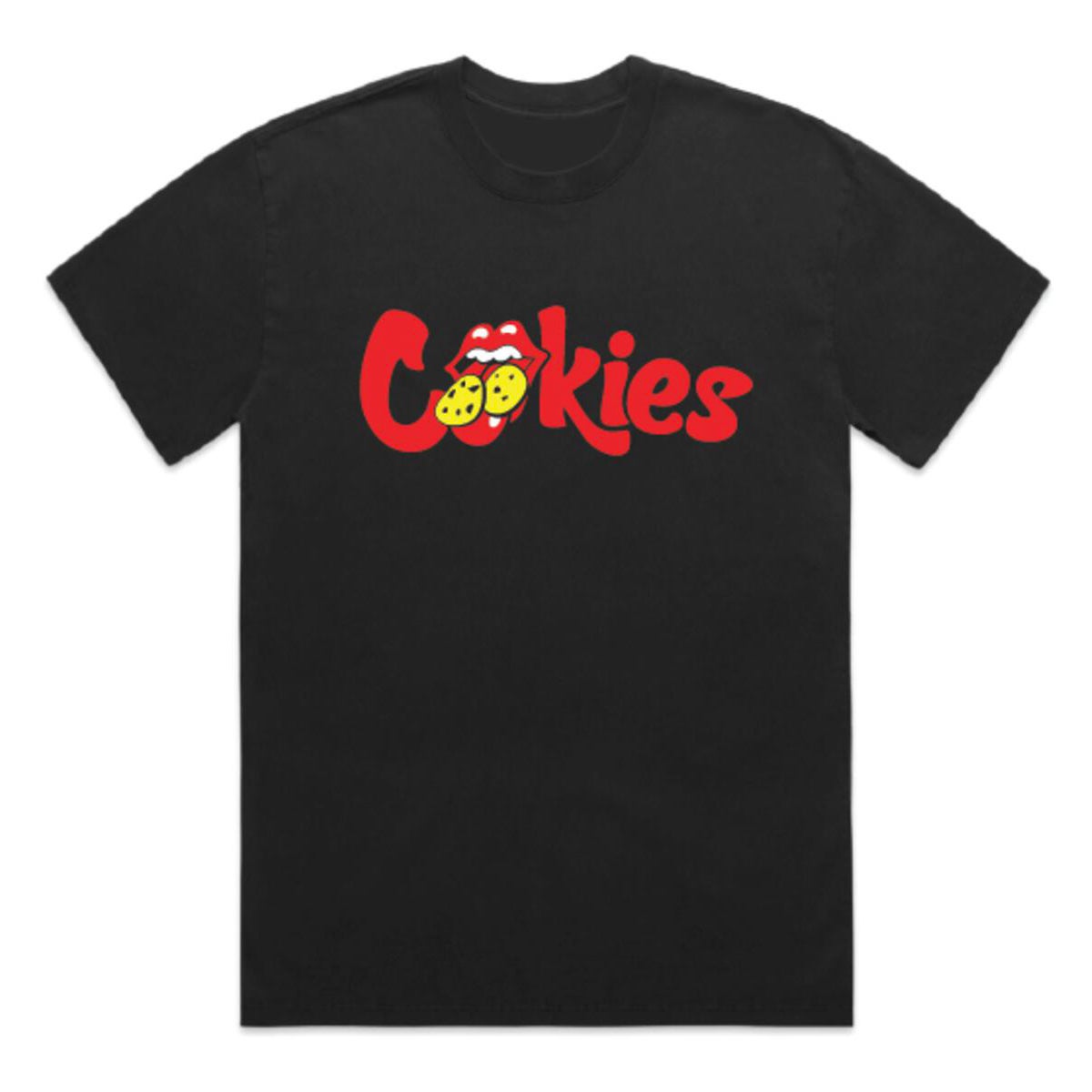国内配送★Cookies × Rolling Stones★コラボTシャツ 選べる6色 Cookies x The Rolling Stones The Stones Black T-Shirt | Zumiez