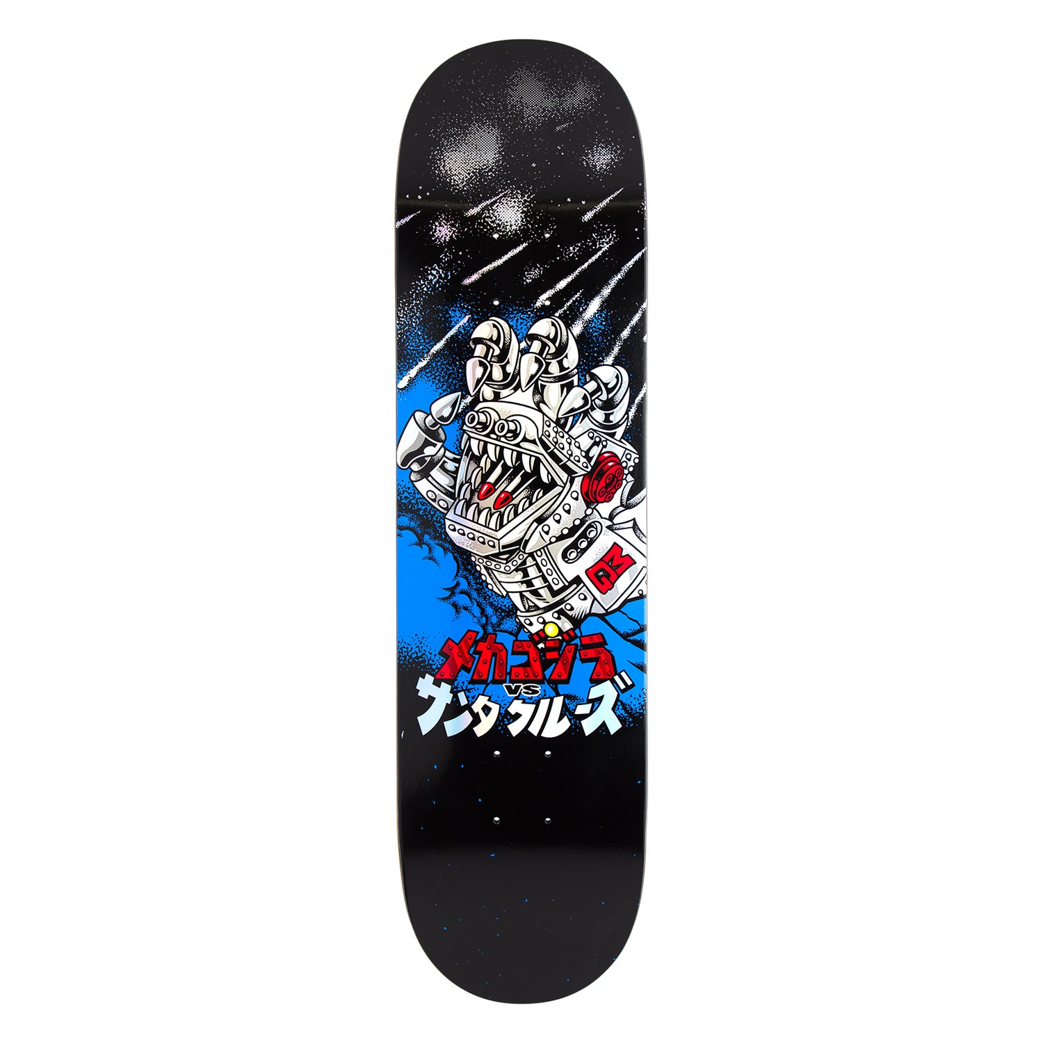 Godzilla Mecha Hand 8.00in x 31.60in Santa Cruz Decks | Foreverfly