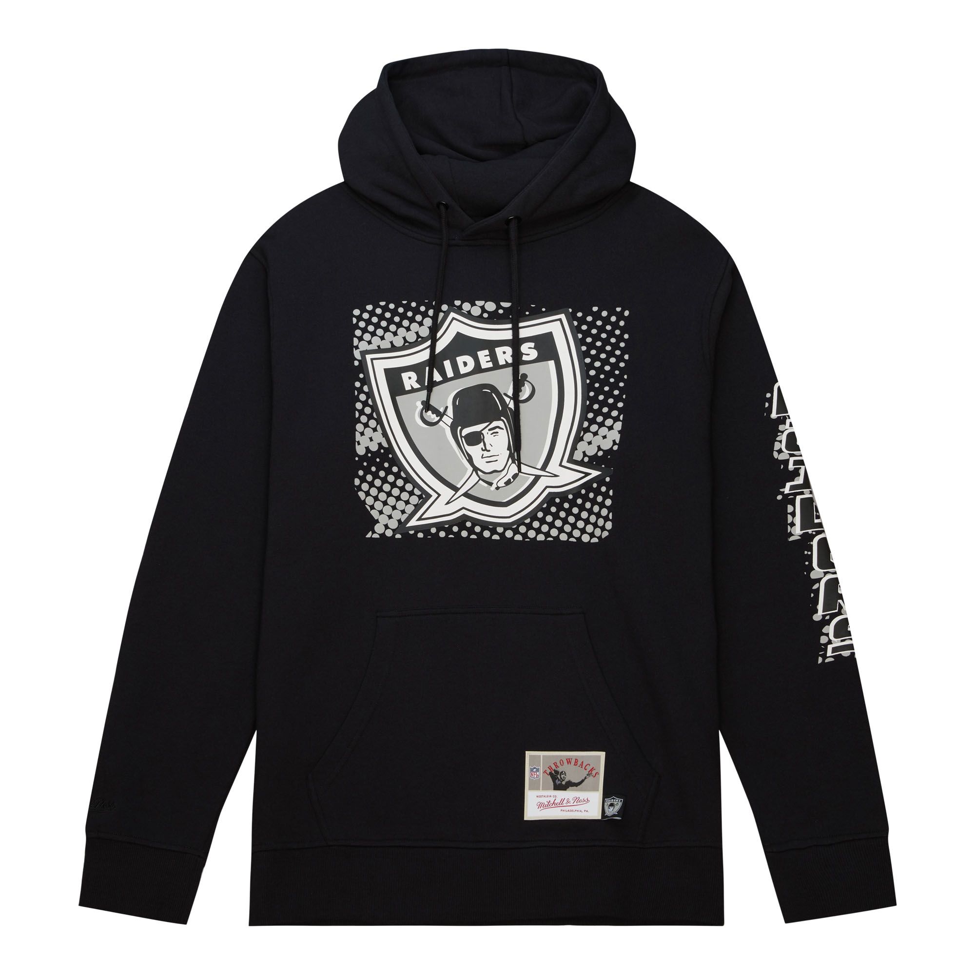 oakland raiders mitchell and ness hoodie